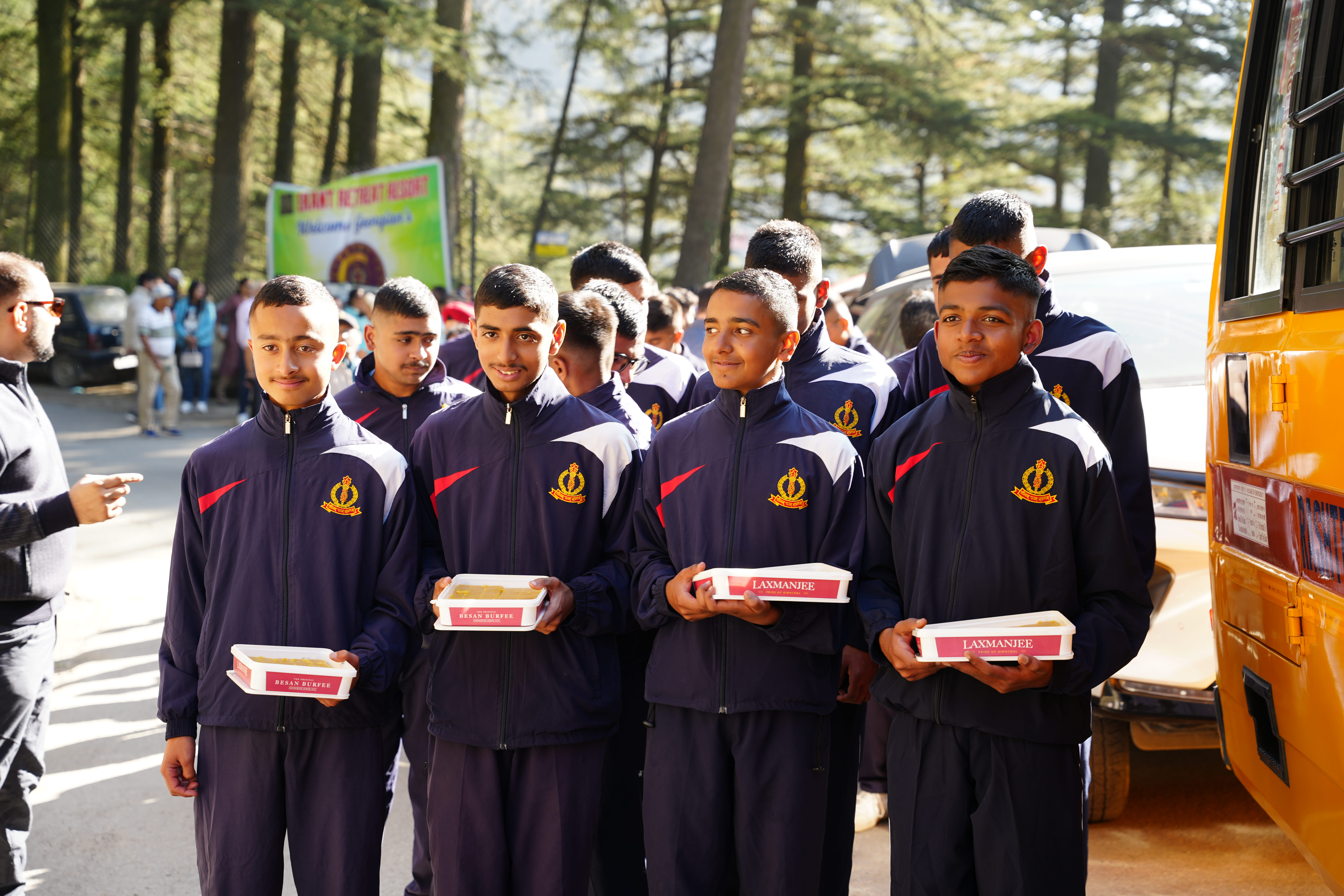 Sweets Distribution - Centenary Year