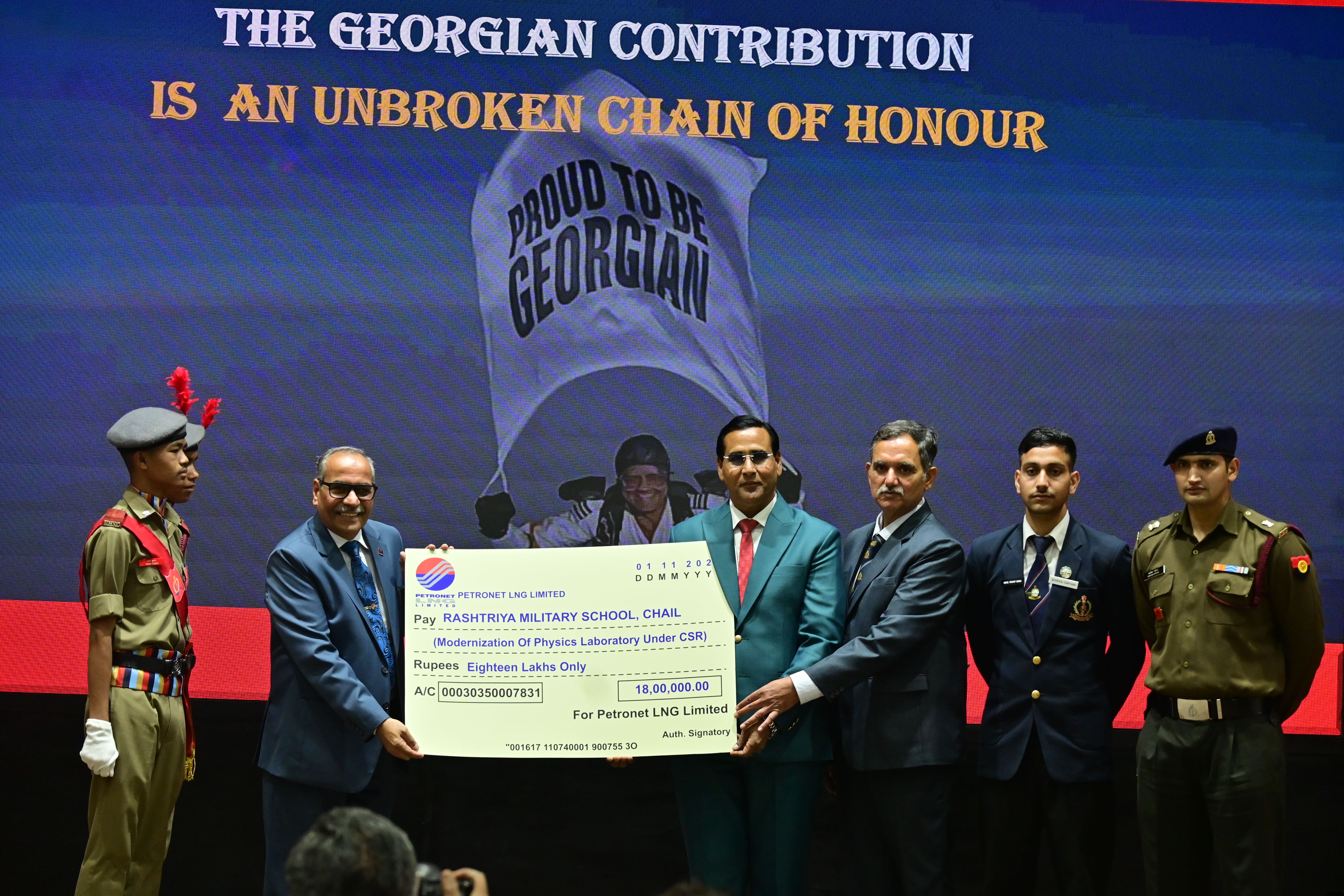 CSR by Petronet Team (Georgian Pramod Narang)