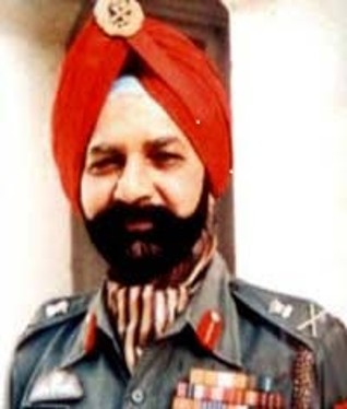 Lt Gen RS Dayal, PVSM, MVC, ADC